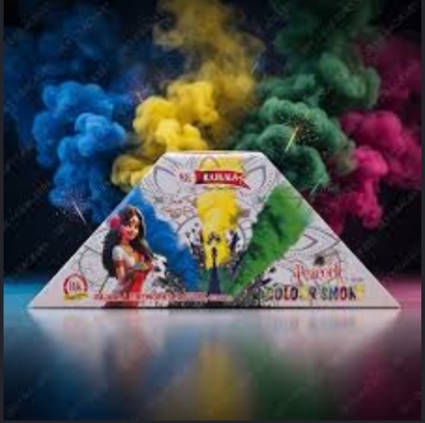 Peacock Colour Smoke