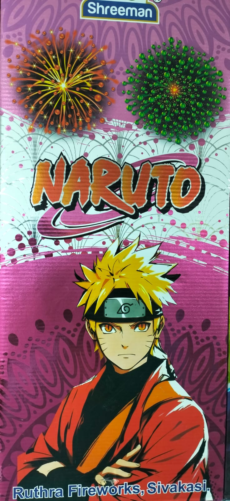 Pink naruto