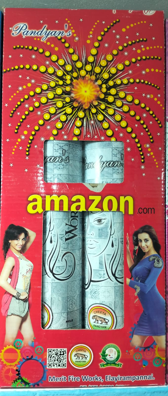 Red amazon (2 Pcs)