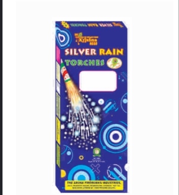 Silver Rain Torches (10 Pcs)